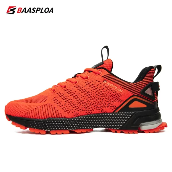 Tênis leve masculino, Baasploa Men Professional Running Shoes, de Treinamento Respirável Tênis Leve Não-Slip Track Tênis Andando Sapato Esportivo - Image 11