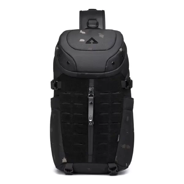 Bolsa masculina, Ozuko Bolsa Crossbody Anti-Roubo, Bolsa Peito USB Impermeável, Estilo Mensageiro de Viagem Curta, Designer de Moda - Image 10