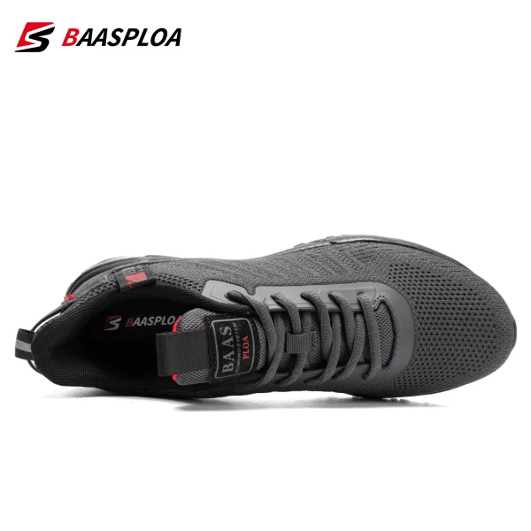 Tênis de corrida masculino, Baasploa, Leves, Malha, Esportes ao Ar Livre, Tênis, Profissional, Designer - Image 2