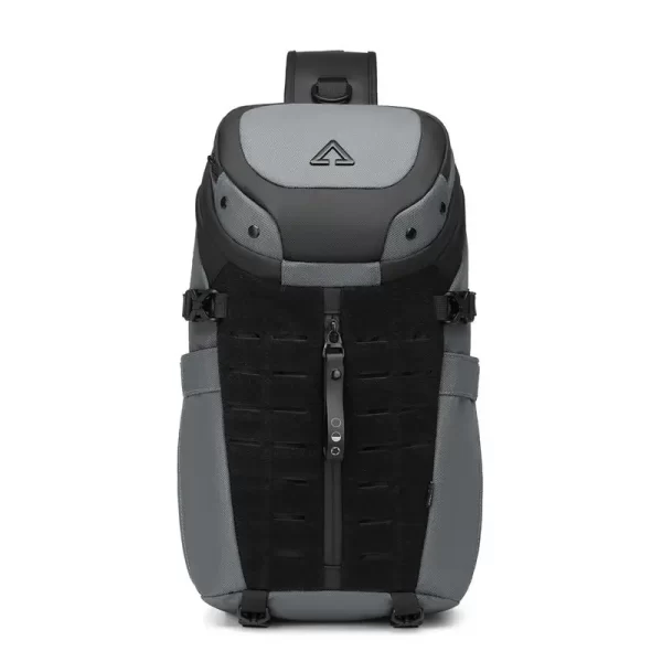 Bolsa masculina, Ozuko Bolsa Crossbody Anti-Roubo, Bolsa Peito USB Impermeável, Estilo Mensageiro de Viagem Curta, Designer de Moda - Image 2