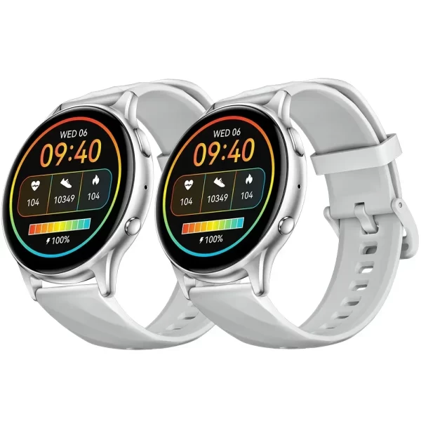 Relógio de pulso inteligente, KUMI GW5 1,39 polegadas NFC Bluetooth 5.2 100+ Esporte Monitor de oxigênio de pressão arterial IP68 à prova d'água - Image 13
