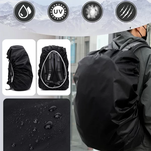 Mochila para camping, Rain Cover Backpack, Caminhadas Táticas, Montanhismo, Outdoor, Caminhadas, Escalada, Sacos de Pó, 20L, 80L - Image 3