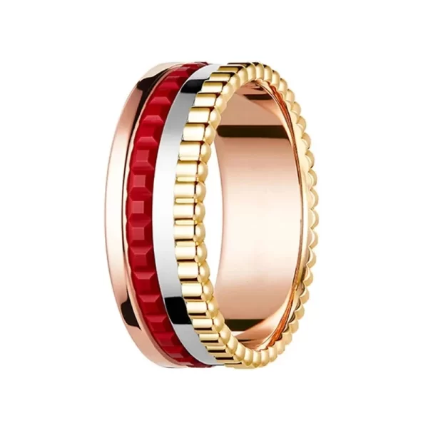 Anel giratório feminino, marca de moda, joias de luxo, presente dia dos namorados, casal. - Image 9