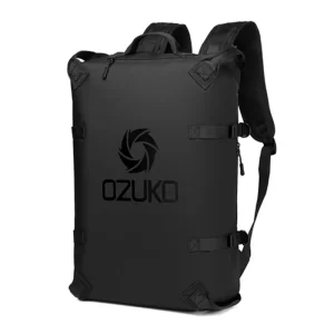 Mochila de viagem impermeável, OZUKO, para Adolescentes, Mochilas ao Ar Livre, Bolsa para Computador, Cabine, Motocicleta, 15,6"