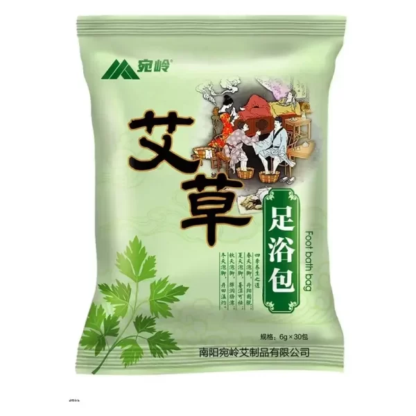 Pacote SPA, Herbal Wormwood Pé Bath Powder, Banho quente, Cuidados com o corpo, Relaxar, Anti Insomnia Detox, Cuidados de saúde, 30Pcs - Image 7