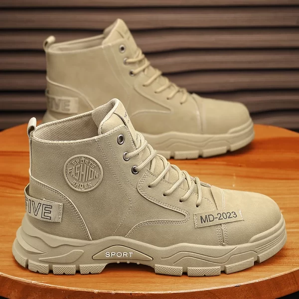Tênis de couro masculino, CYYTL, Casual, De Caminhada, Designer De Moda De Plataforma,  Esportivos De Luxo, Botas De Tornozelo De Tênis De Trabalho Ao Ar Livre, Mocassins - Image 18