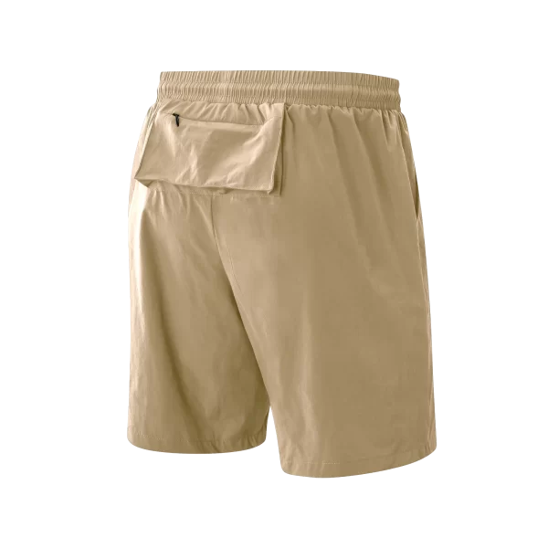 Shorts masculino, novo drawstring, casuais secagem rápida calções de esportes nadar surf beachwear, com bolso traseiro - Image 11