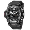Relógio de pulso masculino, desportivo, impermeável, SMAEL, ecrã duplo, quartzo, LED, militar, digital, 50m, 8072 - Image 8