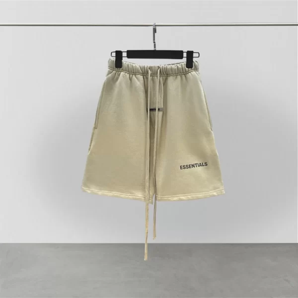 Shorts, Essentials, marca de moda de alta qualidade 3m reflexivo carta-impresso hip-hop solto algodão unissex moleton casual shorts - Image 3