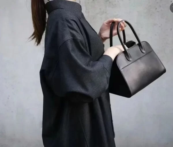 Bolsa de couro genuíno feminina, sacola do viajante, grande capacidade, designer de moda de luxo, sênior - Image 7