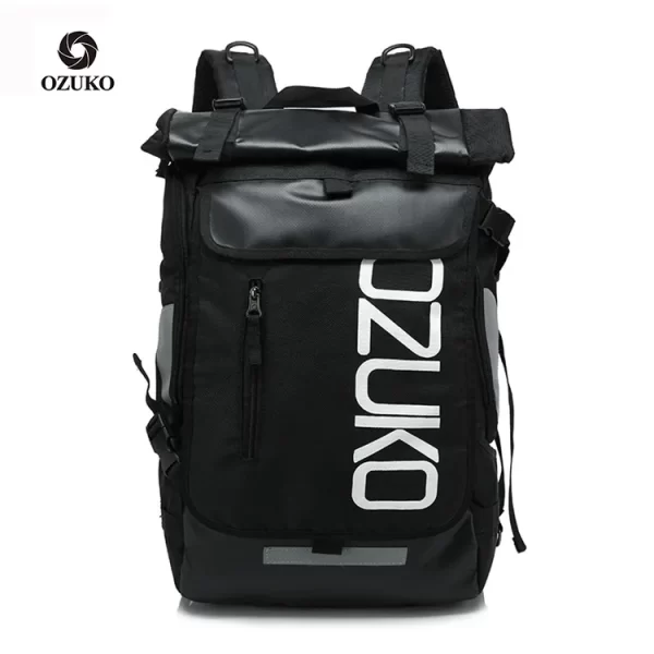 Mochila escolar grande repelente de água para adolescentes, mochila estudantil casual, mochilas de viagem, moda, 15,6" - Image 2