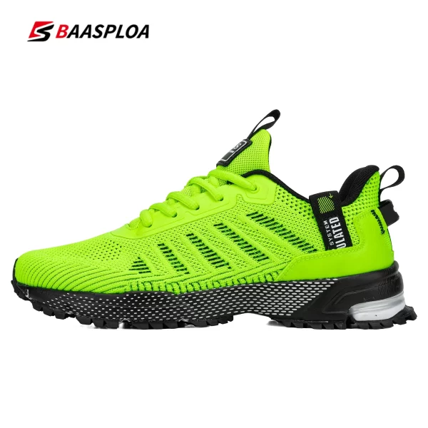 Tênis de corrida masculino, Baasploa, Leves, Malha, Esportes ao Ar Livre, Tênis, Profissional, Designer - Image 13