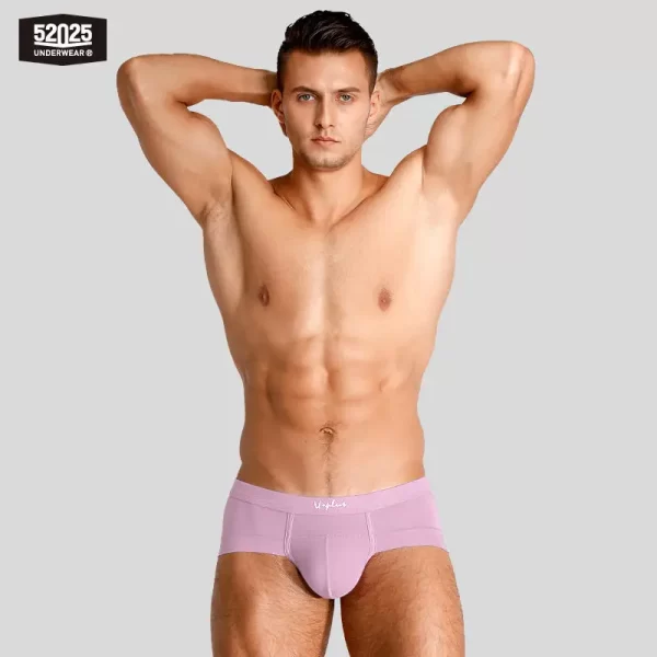Cuecas masculina, modais de resfriamento sedoso antibacteriano, macias e respiráveis, pantufas sensuais de alta qualidade, 52025 - Image 20