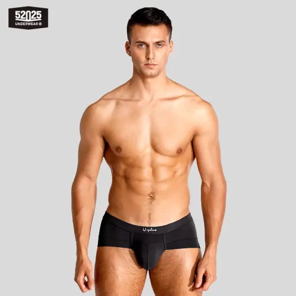 Cuecas masculina, modais de resfriamento sedoso antibacteriano, macias e respiráveis, pantufas sensuais de alta qualidade, 52025 - Image 21