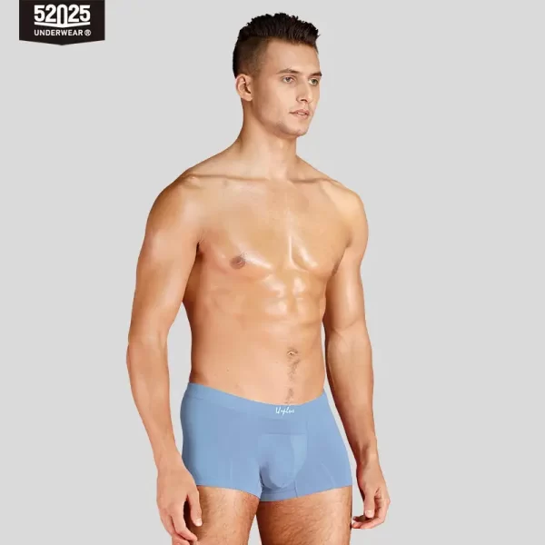 Cuecas masculina, modais de resfriamento sedoso antibacteriano, macias e respiráveis, pantufas sensuais de alta qualidade, 52025 - Image 15