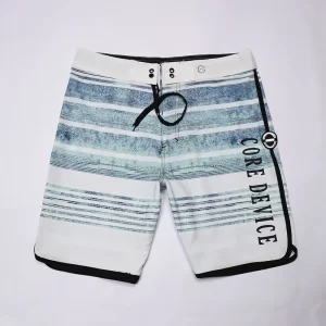 Bermuda masculina, de repelência de água, alta estiramento,  verão, calções de bordo, de praia, curto boardshorts