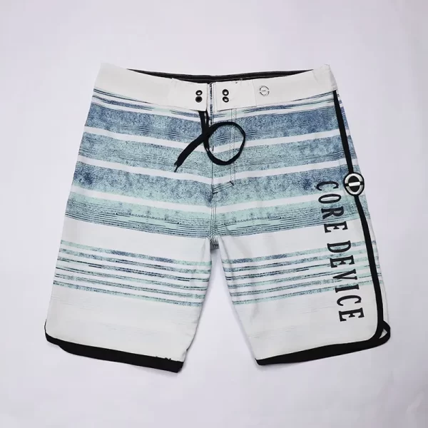 Bermuda masculina, de repelência de água, alta estiramento,  verão, calções de bordo, de praia, curto boardshorts
