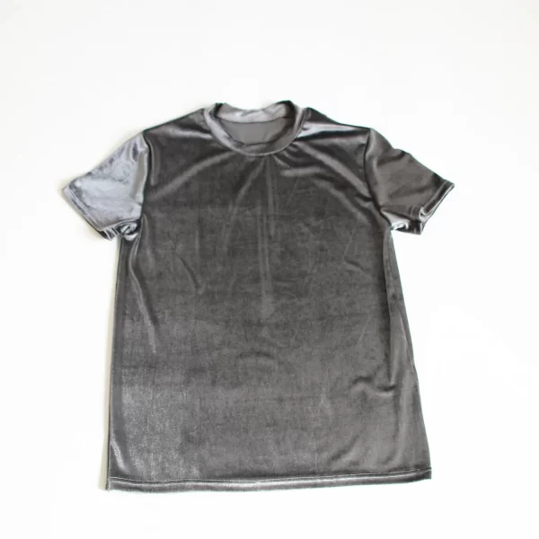 Camiseta de manga curta, masculina,  de veludo vintage, 14 cores, casual de hip hop, harajuku, verão, rosa, de veludo, streetwear. - Image 15