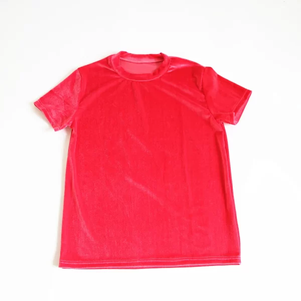 Camiseta de manga curta, masculina,  de veludo vintage, 14 cores, casual de hip hop, harajuku, verão, rosa, de veludo, streetwear. - Image 10