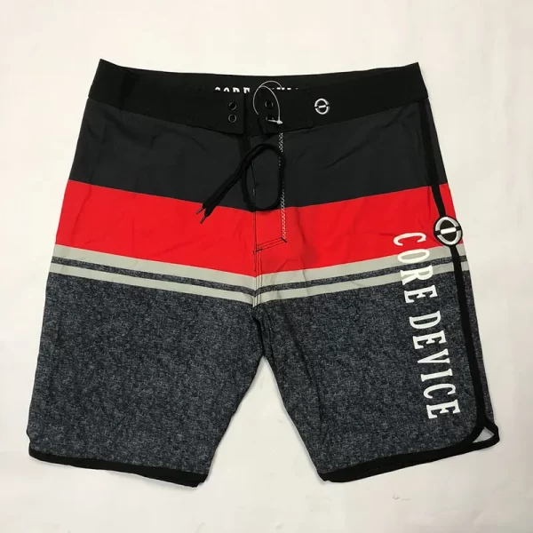 Bermuda masculina, de repelência de água, alta estiramento,  verão, calções de bordo, de praia, curto boardshorts - Image 16