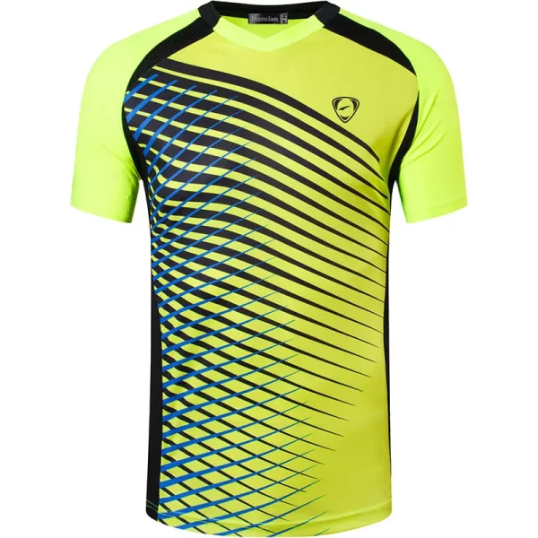 Camiseta manga curta masculina, Jeansian,  preta, esportiva, ajuste seco, corrida, fitness, treino, LSL069 - Image 16