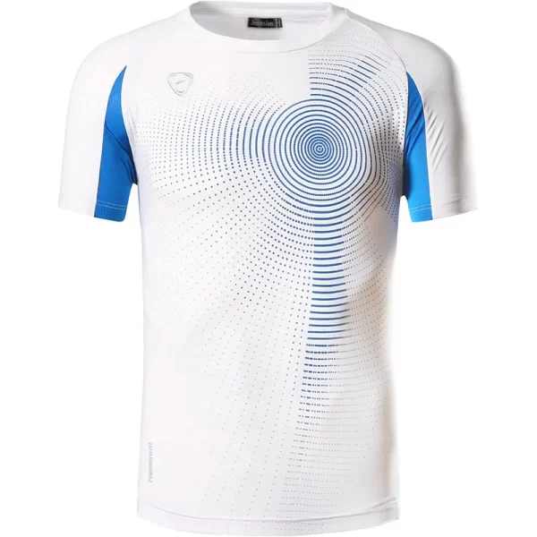Camiseta manga curta masculina, Jeansian,  preta, esportiva, ajuste seco, corrida, fitness, treino, LSL069 - Image 29