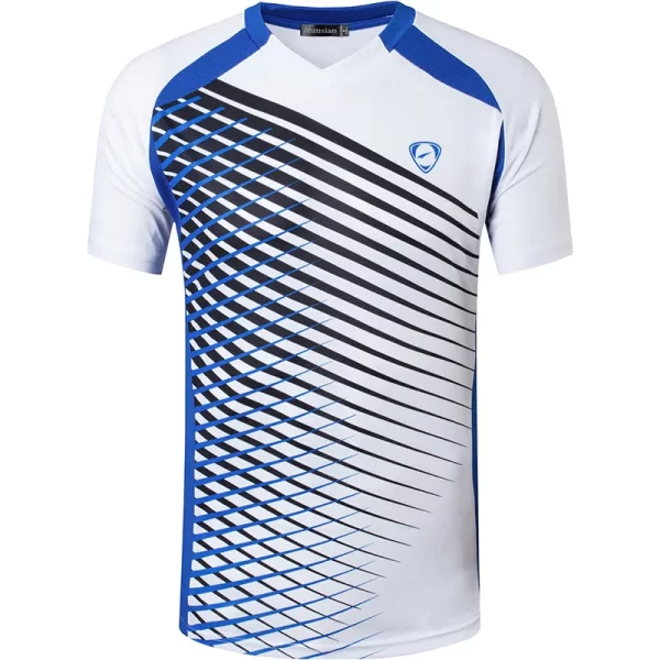 Camiseta manga curta masculina, Jeansian,  preta, esportiva, ajuste seco, corrida, fitness, treino, LSL069 - Image 13