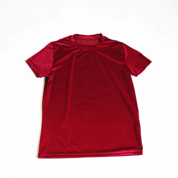 Camiseta de manga curta, masculina,  de veludo vintage, 14 cores, casual de hip hop, harajuku, verão, rosa, de veludo, streetwear. - Image 7