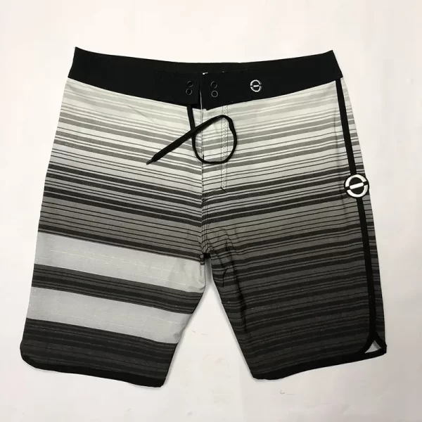 Bermuda masculina, de repelência de água, alta estiramento,  verão, calções de bordo, de praia, curto boardshorts - Image 15