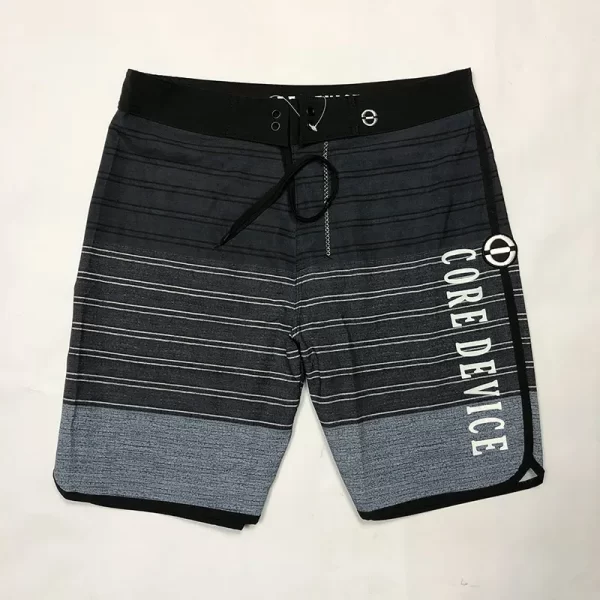 Bermuda masculina, de repelência de água, alta estiramento,  verão, calções de bordo, de praia, curto boardshorts - Image 10