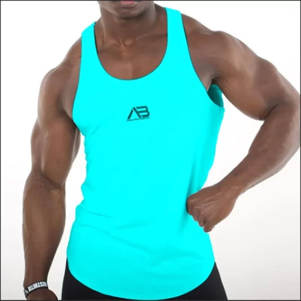 Camiseta regata masculina,  esportivo zogaa, de secagem rápida para treino. - Image 10