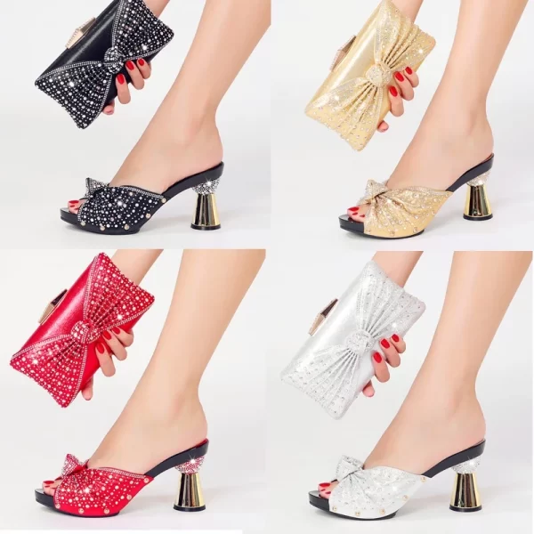 Sapato de salto alto feminino,  sensuais, adequados para casamento e festa de aniversário. - Image 5