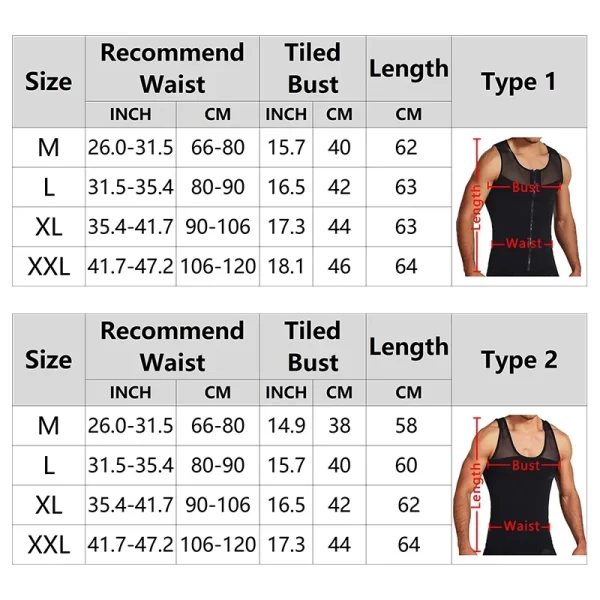Camiseta de compressão do peito masculino CXZD, Redutor do abdômen, Shaper do corpo, Promover Colete, Fitness Cintura Trainer, Barriga Emagrecimento Espartilho. - Image 6