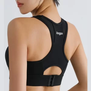 Camiseta regata feminina, Integrado Fitness Bra, LO Gathering Beauty Back, fixo Cup Sports Bra, à prova de choque de alta resistência, Running Yoga Tank Top