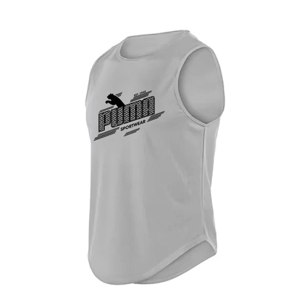 Camiseta regata masculina, tops esportivos de fitness, respirável, ajuste solto, treinamento, sem mangas,  de secagem rápida, roupas de ginástica, verão. - Image 31