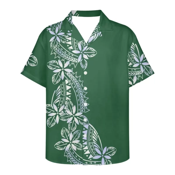 Camisa masculina, manga curta, casual,  de flores havaianas, roupas estampadas em 3D,  de viagem, verão. - Image 19