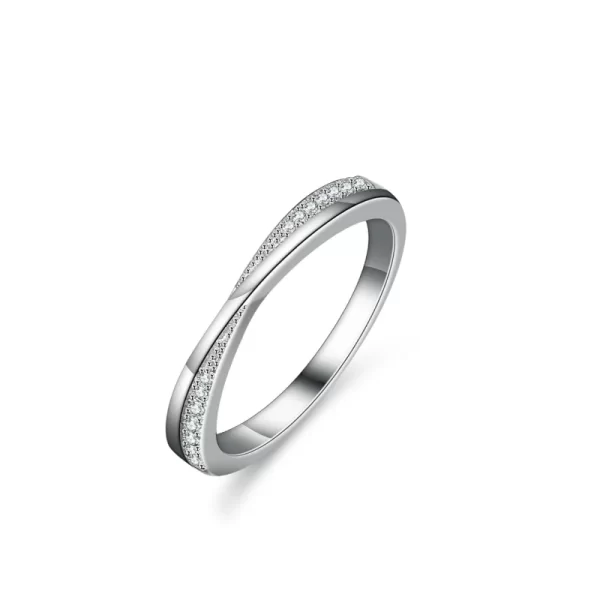 Anel de noivado feminino,  htooch moissanite, 925 anéis de prata esterlina - Image 5