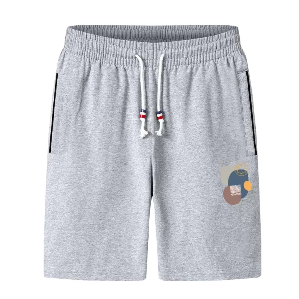 Bermuda de praia masculina com cano reto solto, casual de malha para basquete plus size 6XL, moda verão. - Image 3