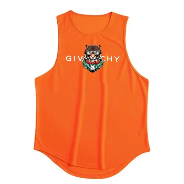 Camiseta regata masculina de ginástica para treino, musculação, fitness, sem mangas, roupa esportiva de secagem rápida de praia, colete muscular, verão. - Image 8