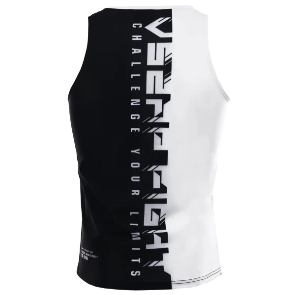 Camiseta regata masculina, VSZAP-Treino MMA Esportes, de Alças, Sem Mangas, Secagem Rápida, Fitness, Elástico, Boxe Tailandês, Combate Exercício Luta - Image 4