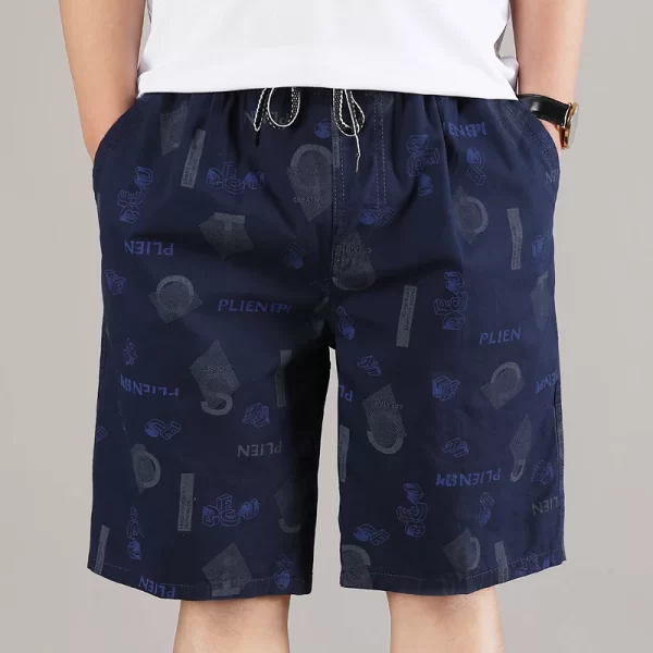 Bermudas de algodão casual de secagem rápida, masculina, outwear, tamanho grande, corredores, 5XL, moda verão, 100%. - Image 9