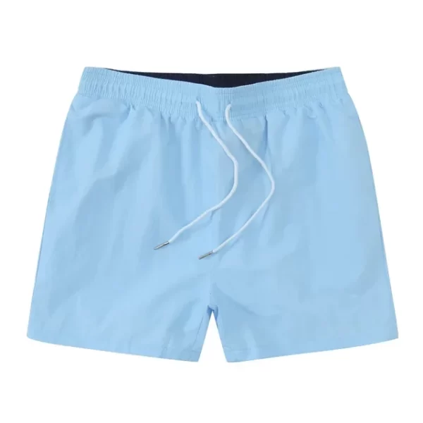 Shorts de verão casual masculino, de praia fitness,  de corrida respirável, marca cavalo, roupa de banho nova. - Image 17