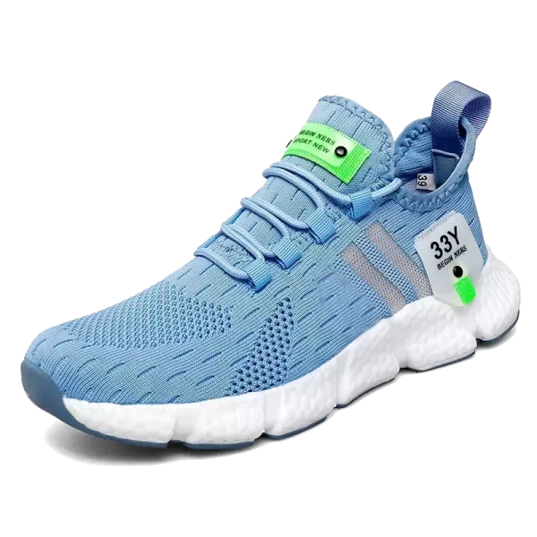 Tênis de corrida respirável unissex, confortável, casual, moda, alta qualidade. - Image 3