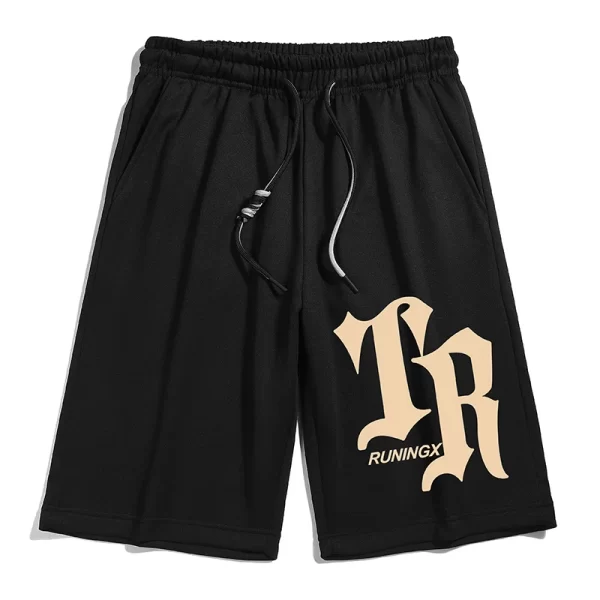 Shorts estilo hip-hop masculino casual, moletom para jogging fitness, de praia, esporte tamanho grande, moda Y2K, 5XL, verão. - Image 7