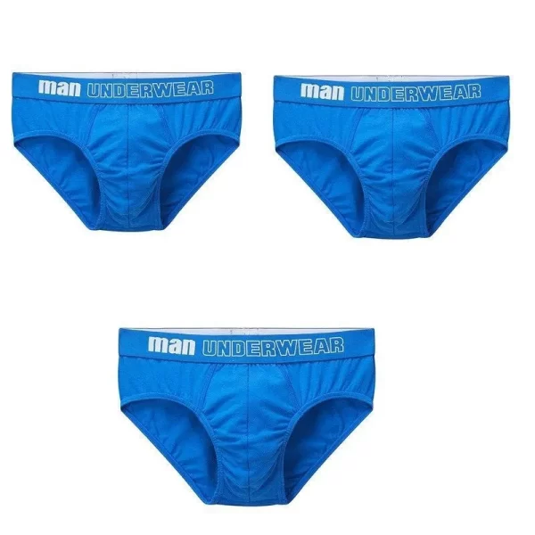Cueca masculina, CINVIK, de algodão,  sexy, deslizantes, respiráveis, lingerie, lote com 3 pcs ou 6pcs - Image 17