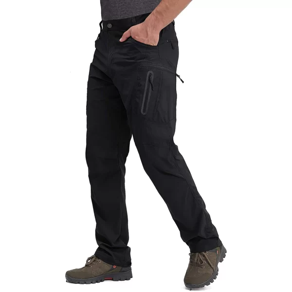 Calça leve de verão masculina, Tacvasen, de pesca tático ao ar livre caminhadas, de nylon, de carga seca rápida, de trabalho casual - Image 10