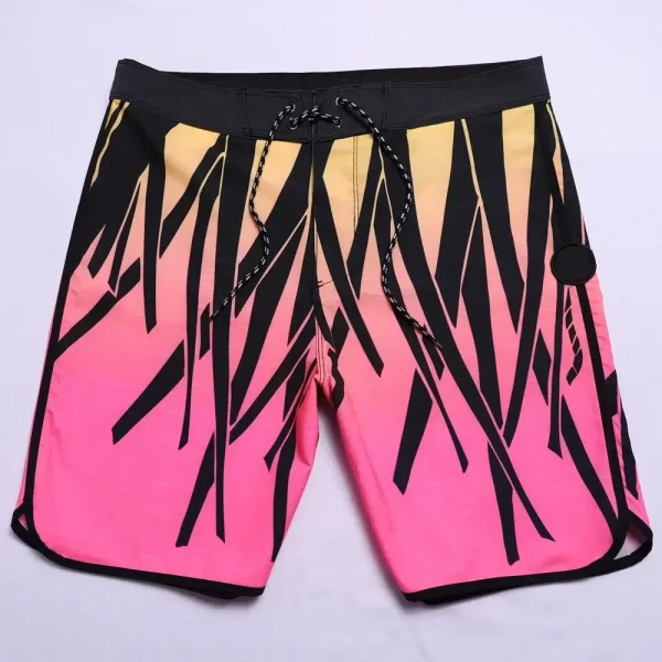 Bermuda masculina spandex, de secagem rápida,  de praia,  de surf, impermeáveis, fitness, de competição, novo. - Image 16