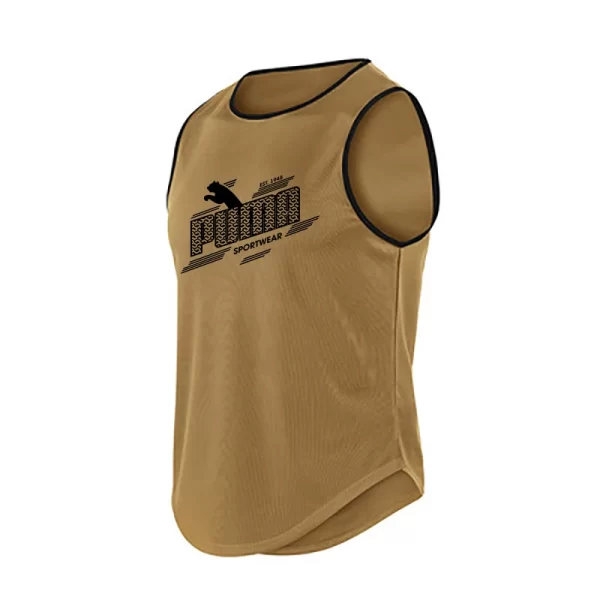Camiseta regata masculina, tops esportivos de fitness, respirável, ajuste solto, treinamento, sem mangas,  de secagem rápida, roupas de ginástica, verão. - Image 33