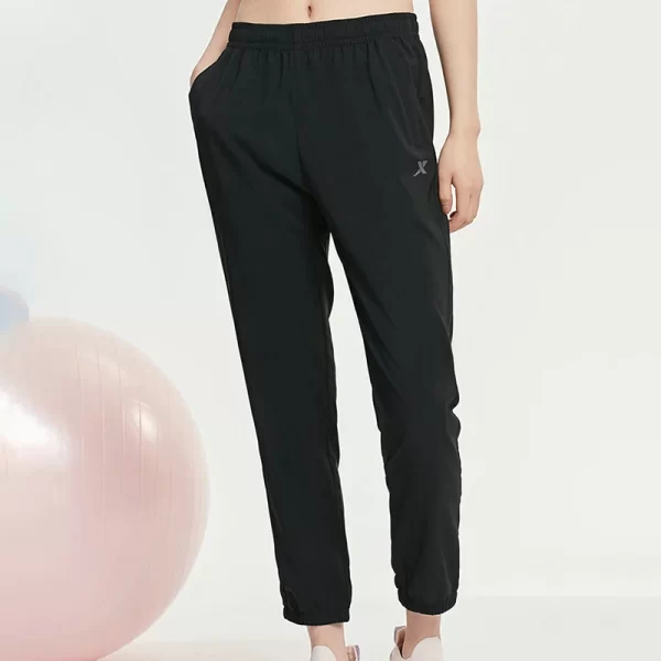 Calça de moletom feminina, Xtep-Calças de moletom de secagem rápida, seção fina, Calças esportivas, Calças femininas, verão, 877228980230 - Image 5