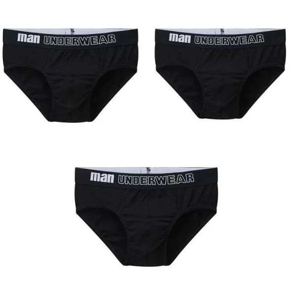 Cueca masculina, CINVIK, de algodão,  sexy, deslizantes, respiráveis, lingerie, lote com 3 pcs ou 6pcs - Image 18